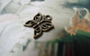 Accessories - 30 Pcs Of Antique Bronze Filigree Butterfly Charms 12x14mm A6842