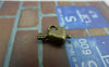 Accessories - 30 Pcs Of Antique Bronze Heart Arrow Charms 7.5mm A6019