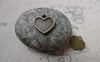 Accessories - 30 Pcs Of Antique Bronze Heart Shaped Base Settings Match 11.5mm Cameo A6072