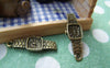 Accessories - 30 Pcs Of Antique Bronze Lovely Wrist Watch Charms 8x23mm A497