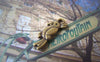 Accessories - 30 Pcs Of Antique Bronze Parrot Charms 8x20mm Double Sided A3484