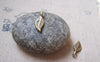 Accessories - 30 Pcs Of Antique Bronze Tree Leaf Charms 5x11mm A5208