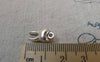 Accessories - 30 Pcs Of Antique Silver 3D Tooth Charms 8x16mm A6482