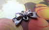 Accessories - 30 Pcs Of Antique Silver Bow Tie Knot Connector Charms 8x20mm A699