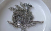 Accessories - 30 Pcs Of Antique Silver English Word Connector Connectors Charms 6x22mm A7749