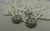Accessories - 30 Pcs Of Antique Silver Filigree Flower Spacer Bead Caps 16.5mm A5965