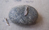 Accessories - 30 Pcs Of Antique Silver Leaf Charms 4.5x16mm A3968