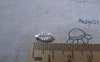 Accessories - 30 Pcs Of Antique Silver Leaf Charms 5x10mm A1054