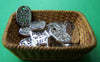 Accessories - 30 Pcs Of Antique Silver Oval Made With Love Charms 8x11mm A1345