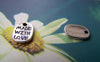 Accessories - 30 Pcs Of Antique Silver Oval Made With Love Charms 8x11mm A1345