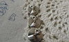 Accessories - 30 Pcs Of Antique Silver Pinky Swear Charms Double Sided 14.5mm A6524