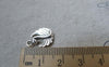 Accessories - 30 Pcs Of Antique Silver Swan Charms 12x17mm Double Sided A7571
