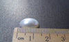 Accessories - 30 Pcs Of Resin Pearl White Oval Cameo Cabochons 10x14mm A3624