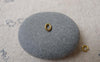 Accessories - 300 Pcs Raw Brass Oval Jump Rings OD Rings Size 4x5mm 18gauge A6982