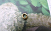 Accessories - 300 Pcs Raw Brass Oval Jump Rings OD Rings Size 4x5mm 18gauge A6982