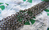 Accessories - 32ft (10m) Of Gunmetal Black Extension Chain Cable Chain Link 1.5x2mm A2013