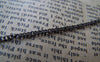 Accessories - 32ft (10m) Of Gunmetal Black Extension Chain Curb Chain 1.5x2mm A2012