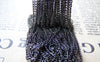 Accessories - 32ft (10m) Of Gunmetal Black Extension Chain Curb Chain 1.5x2mm A2012