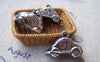 Accessories - 3D Car Pendants Antique Silver Vehicle Charms 13x23mm Set Of 10 Pcs A925