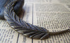 Accessories - 4 Pcs Antique Bronze Super Large Feather Pendants 17x95mm A420