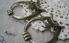Accessories - 4 Pcs Of Antique Bronze Huge Filigree 3D Owl Pendants  40x54mm A107
