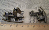 Accessories - 4 Pcs Of Antique Bronze Rocking Horse Pendants Size 31x40mm A1616