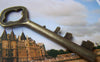 Accessories - 4 Pcs Of Antique Bronze Skeleton Key Pendants Charms HEAVY 28x78mm A169