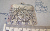 Accessories - 4 Pcs Of Antique Silver Ladybug Ladybird Pendants Charms 38x40mm A5418