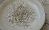 Accessories - 450 Pcs Of Silver Tone Iron Jump Rings 7mm 19 Gauge A6214