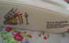 Accessories - 5.46 Yards (5 Meter) Love In Paris Print Cotton Ribbon Label String A2563