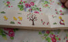 Accessories - 5.46 Yards (5 Meter) Lovely Girl Dog Ducks Print Cotton Ribbon Label String A2578