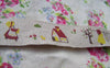 Accessories - 5.46 Yards (5 Meter) Lovely Girl Dog Ducks Print Linen Ribbon Label String A2652