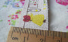 Accessories - 5.46 Yards (5 Meter) Lovely Girl Dog Ducks Print Linen Ribbon Label String A2652