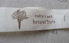 Accessories - 5.46 Yards (5 Meter) Natural Style Print Cotton Ribbon Label String A7003