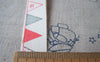 Accessories - 5.46 Yards (5 Meter) Triangle Pattern Print Cotton Ribbon Label String A4321