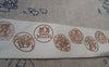 Accessories - 5.46 Yards (5 Meters) 26 Letters Alphabet Ribbon Label String Green Color A3751