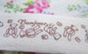 Accessories - 5.46 Yards (5 Meters) Bear Print Cotton Ribbon Label String A2672