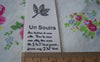 Accessories - 5.46 Yards (5 Meters) Bird And Tree Leaf Handmade Print Cotton Ribbon Label String A2550