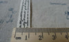 Accessories - 5.46 Yards (5 Meters) Black Handwriting Print Cotton Ribbon Label String A5514