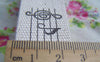 Accessories - 5.46 Yards (5 Meters) Black Music Notes Print Cotton Ribbon Label String A2629