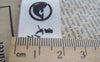 Accessories - 5.46 Yards (5 Meters) Black Print Cotton Ribbon Label String ---25 Different Patterns A2637
