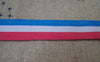 Accessories - 5.46 Yards (5 Meters) Blue White And Red Three Color Print Cotton Ribbon Label String A2647