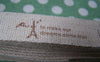 Accessories - 5.46 Yards (5 Meters) Crown Eiffel Tower House Print Cotton Ribbon Label String A2602