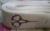 Accessories - 5.46 Yards (5 Meters) Cuddly Print Cotton Ribbon Label String A2559
