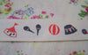 Accessories - 5.46 Yards (5 Meters) Elephant Print Cotton Ribbon Label String A2576