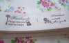 Accessories - 5.46 Yards (5 Meters) Flower And Key Handmade Print Cotton Ribbon Label String A2533