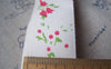 Accessories - 5.46 Yards (5 Meters) Flower Print Cotton Ribbon Label String A2545