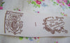 Accessories - 5.46 Yards (5 Meters) French Print Cotton Ribbon Label String A2622