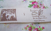 Accessories - 5.46 Yards (5 Meters) French Print Cotton Ribbon Label String A2622