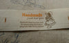 Accessories - 5.46 Yards (5 Meters) Handmade Orange Sue Pattern Print Cotton Ribbon Label String A5527